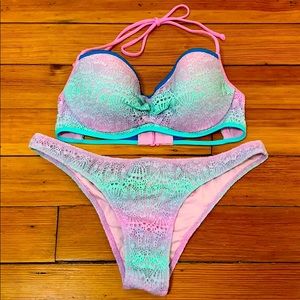 VS Crochet Ombré Bikini